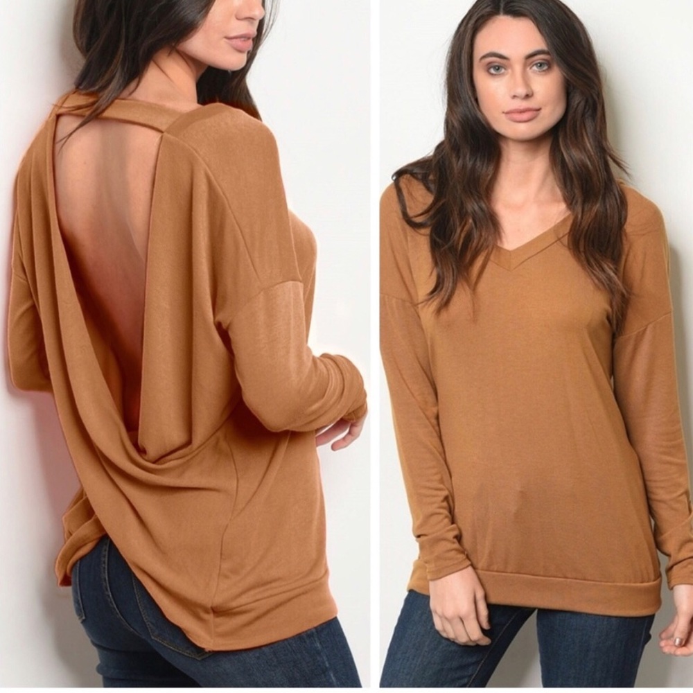 💥Last One💥 Le Lis Open Cross Back Top